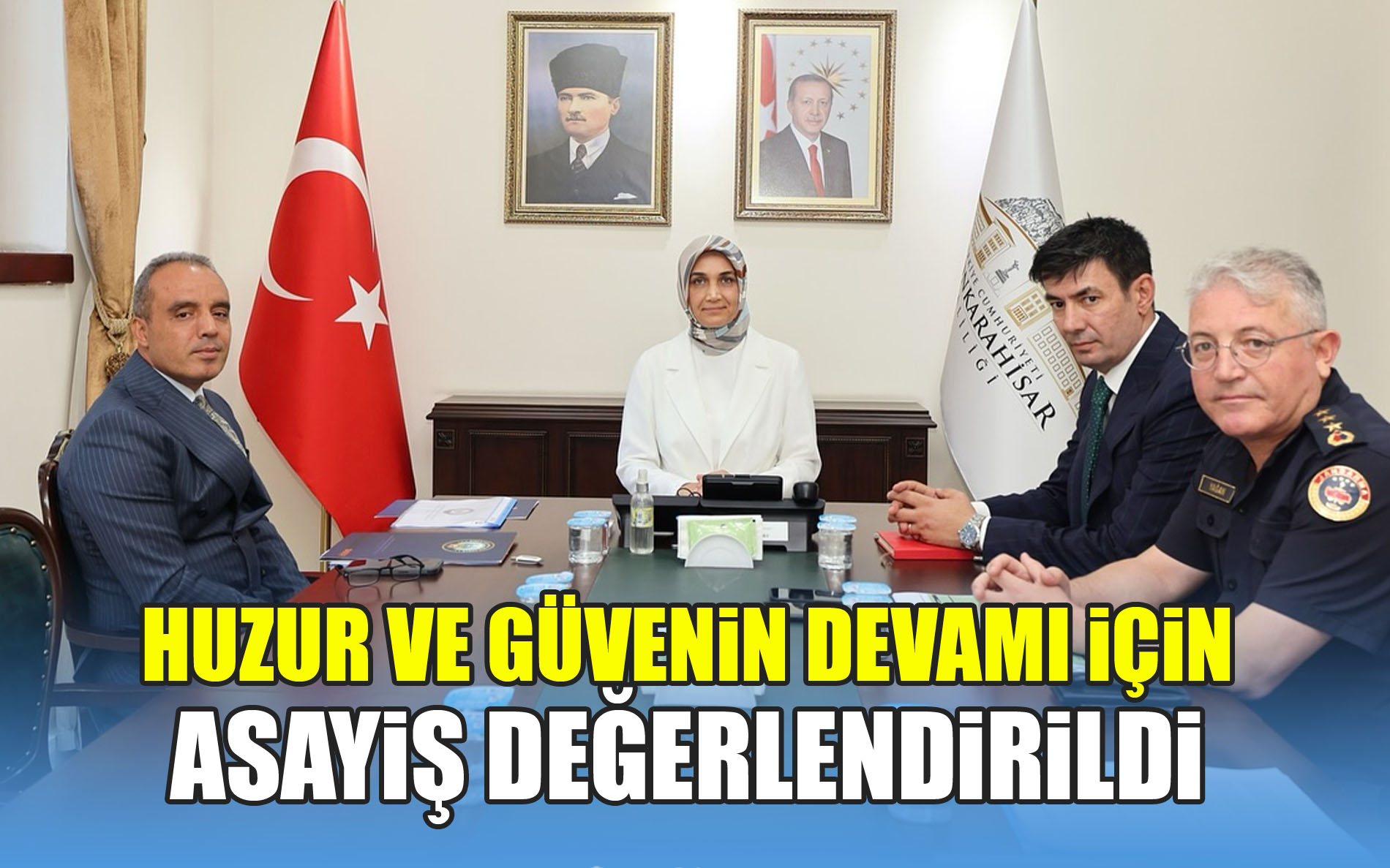 Asayiş toplantısı yapıldı