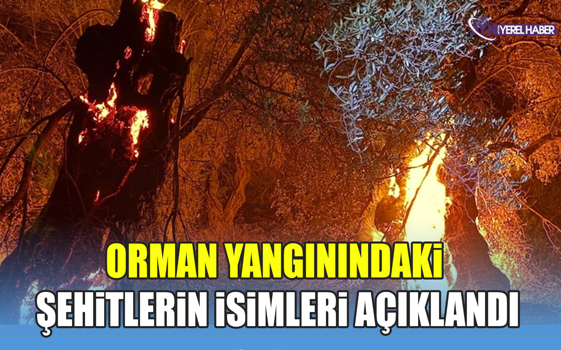Orman yangınında 5'i AKUT, 5'i orman işçisi 10 kişi şehit oldu isimler açıklandı