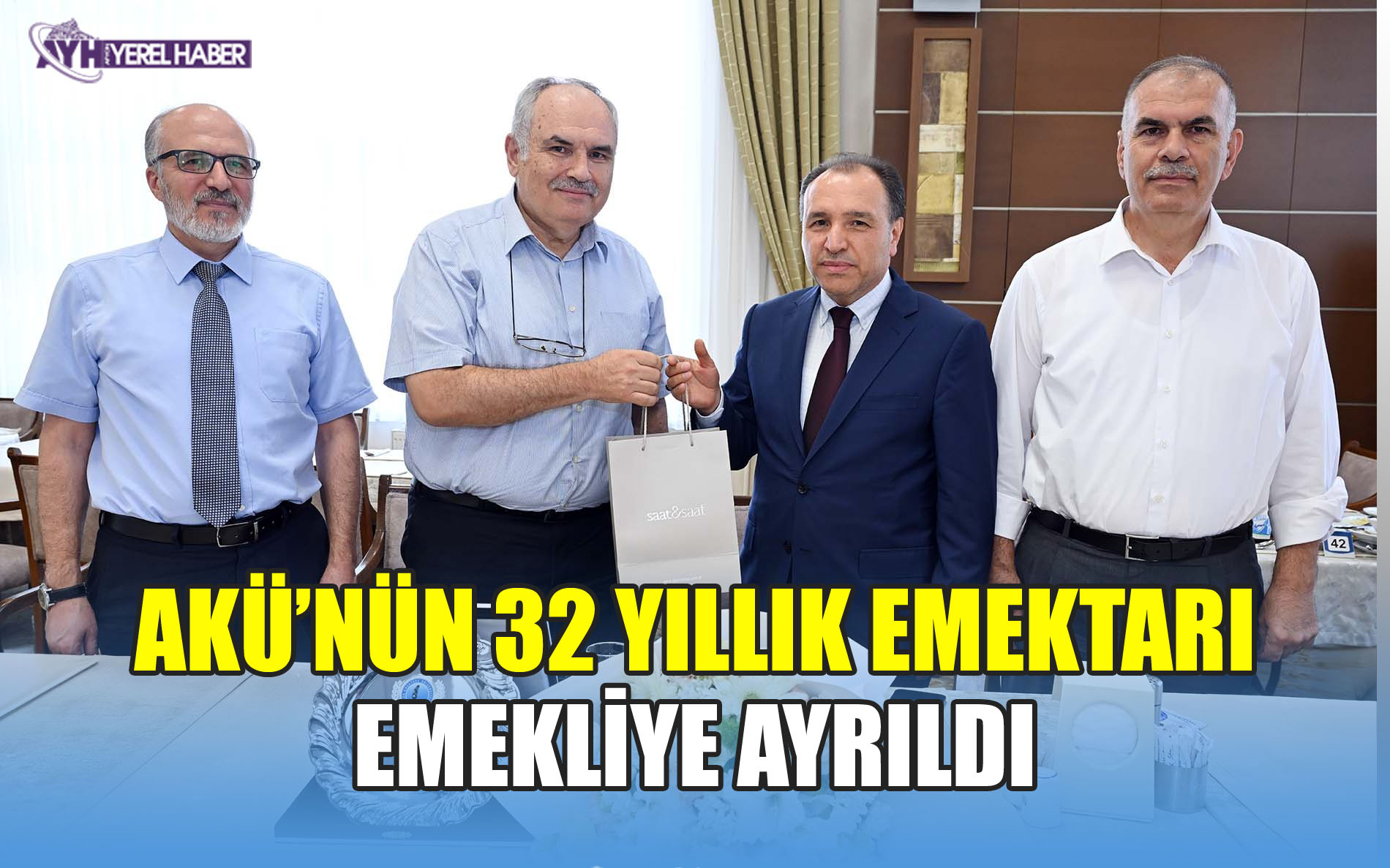 AKÜ Genel Sekreteri İhsan Ceran Emekli Oldu