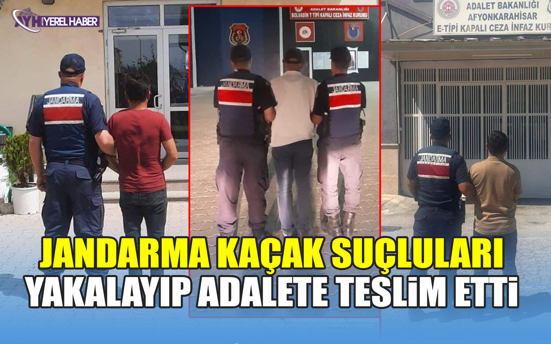 Afyon Jandarmasından Aranan Şahıslara Operasyon: 7 kişi cezaevinde!