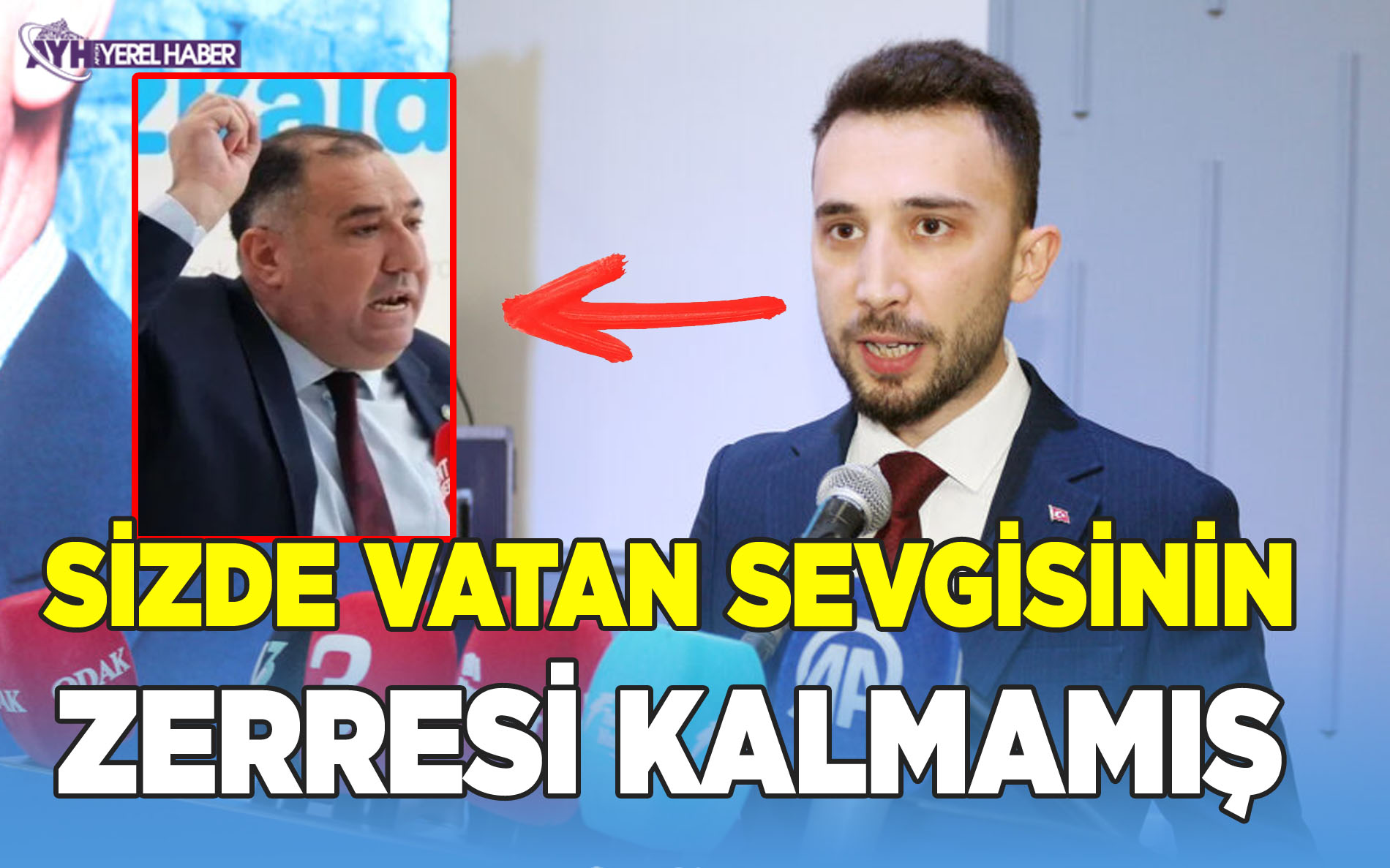 AK Parti’li İntepe'den İYİ Parti’ye sert eleştiri
