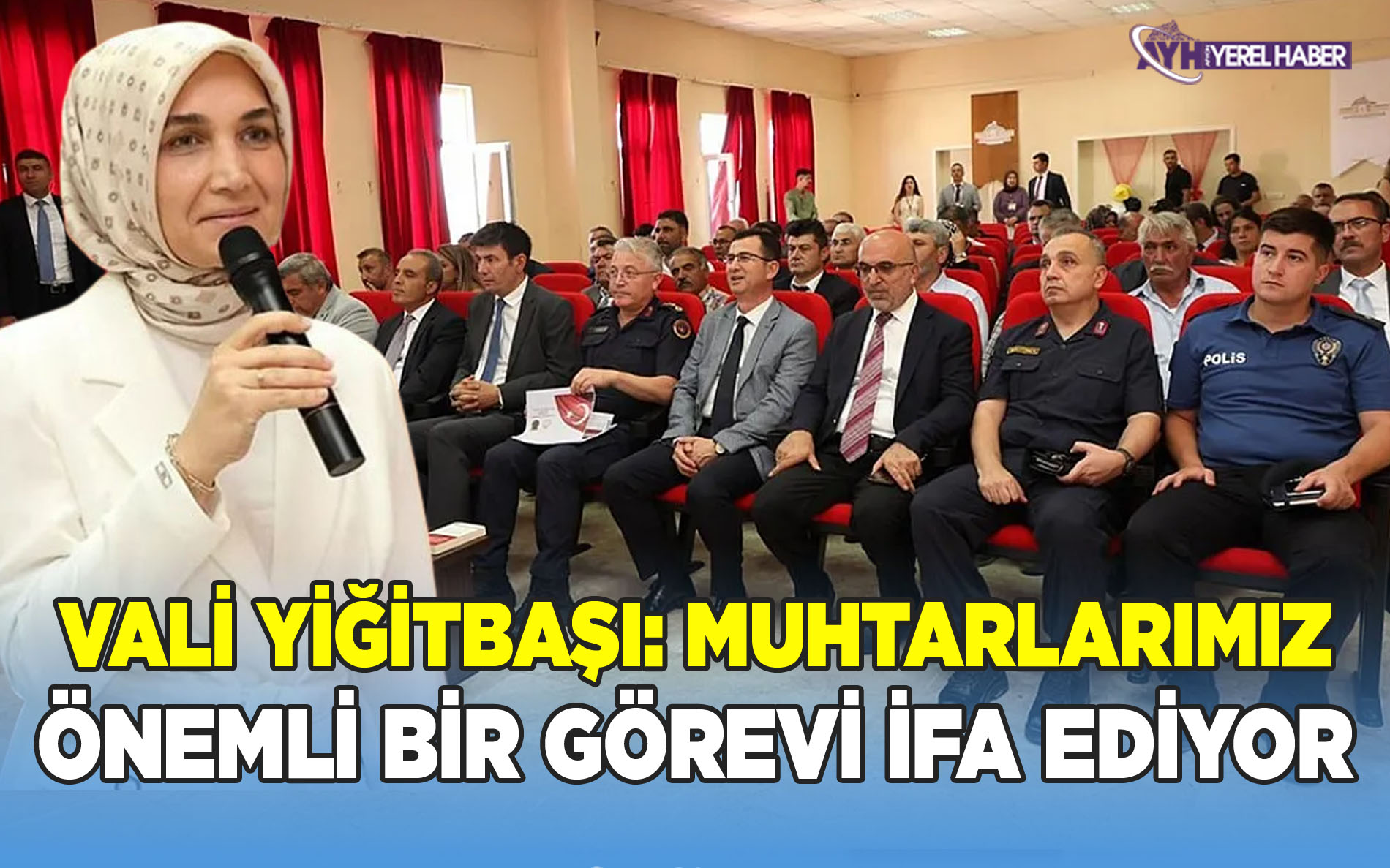 Vali Yiğitbaşı Kızılören İlçesinde Muhtarları Dinledi