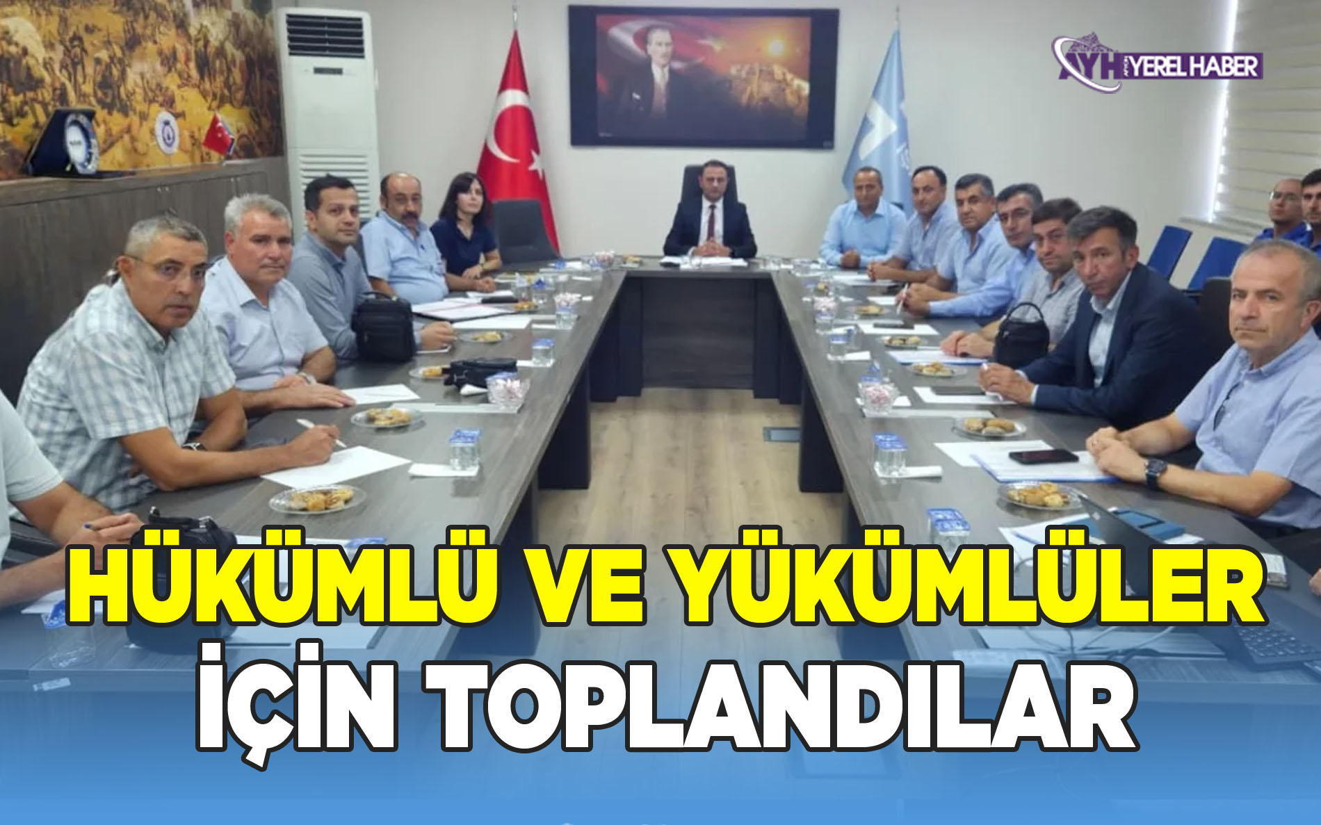 İŞKUR il müdürlüğü hükümlü ve yükümlüler için toplandı