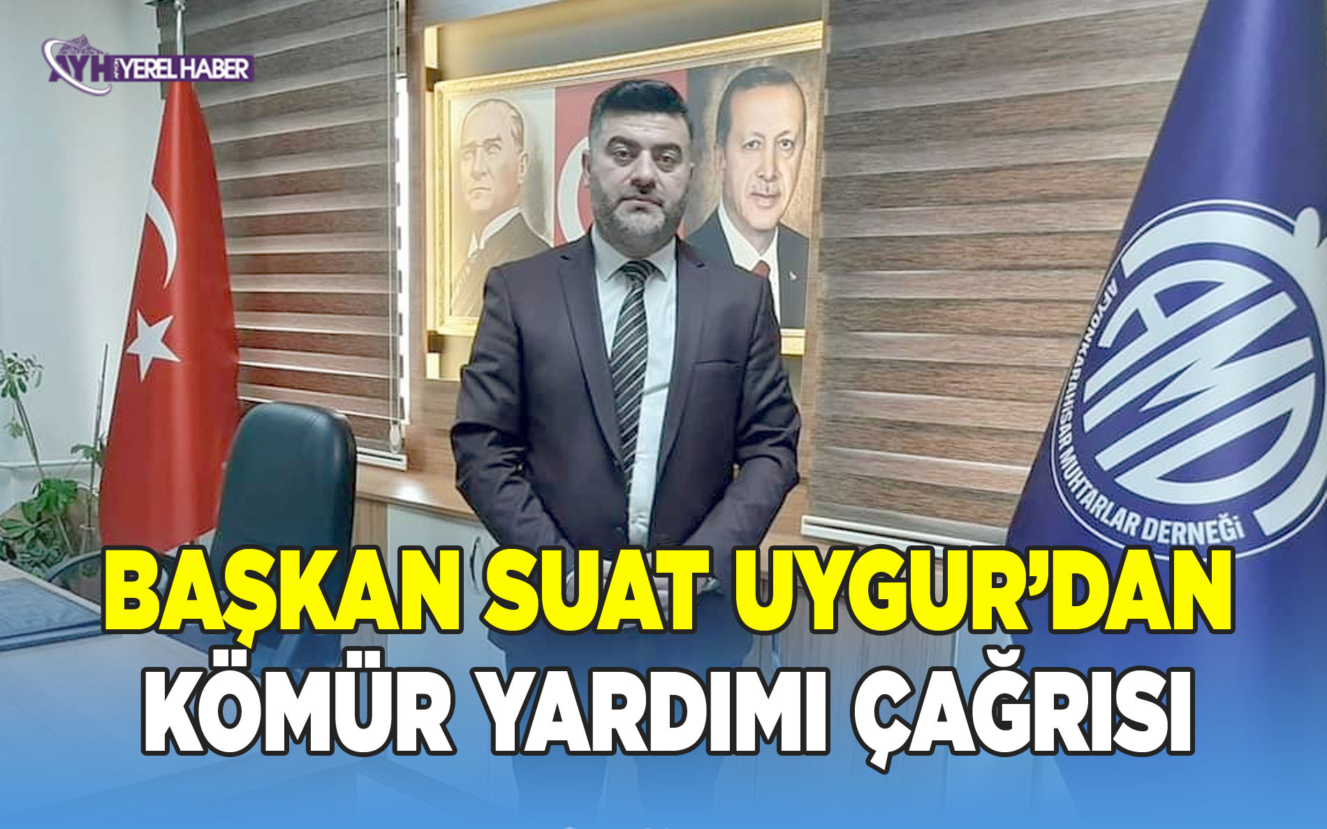 Afyonkarahisar Muhtarlar Derneği’nden Kömür Yardımı Çağrısı