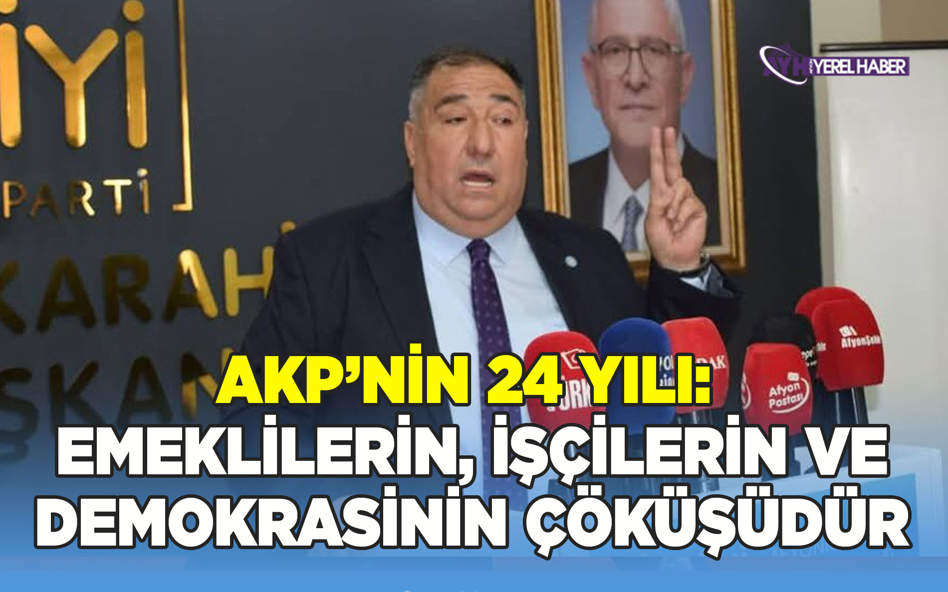 AKP’nin 24 Yılı: Emeklilerin, İşçilerin ve Demokrasinin Çöküşüdür