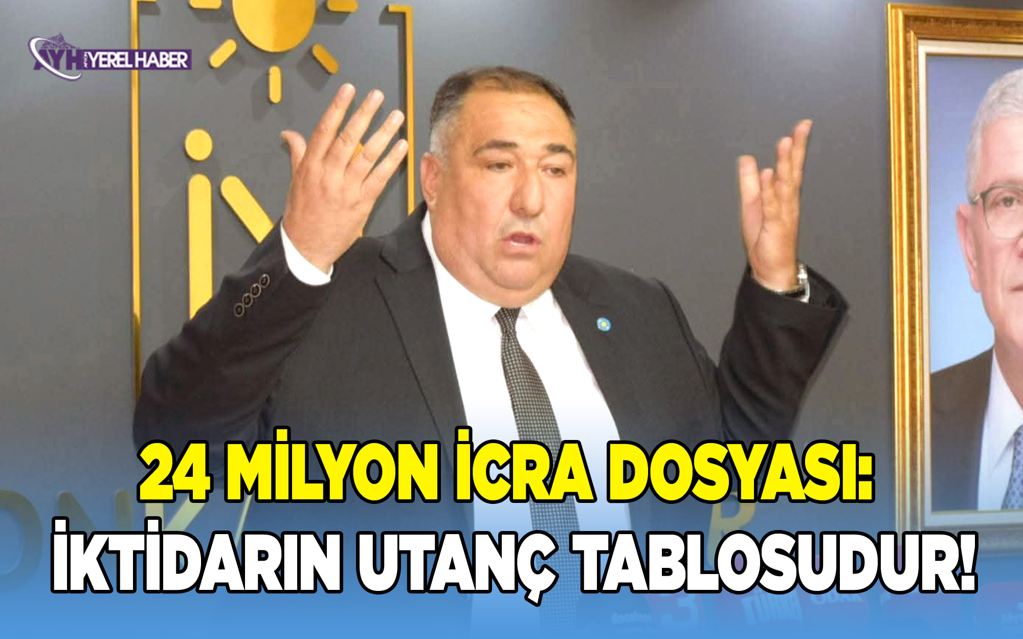 Mısırlıoğlu; 24 Milyon İcra Dosyası: Bu İktidarın Utanç Tablosudur!