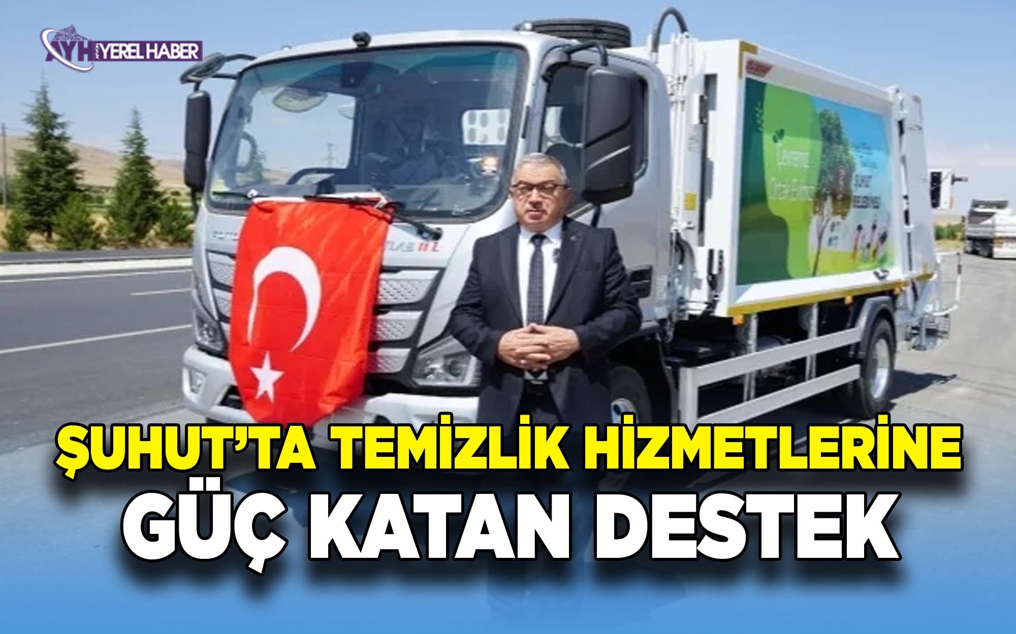 Şuhut Belediyesi’ne Temizlik Hizmetlerinde Güç Katan Destek