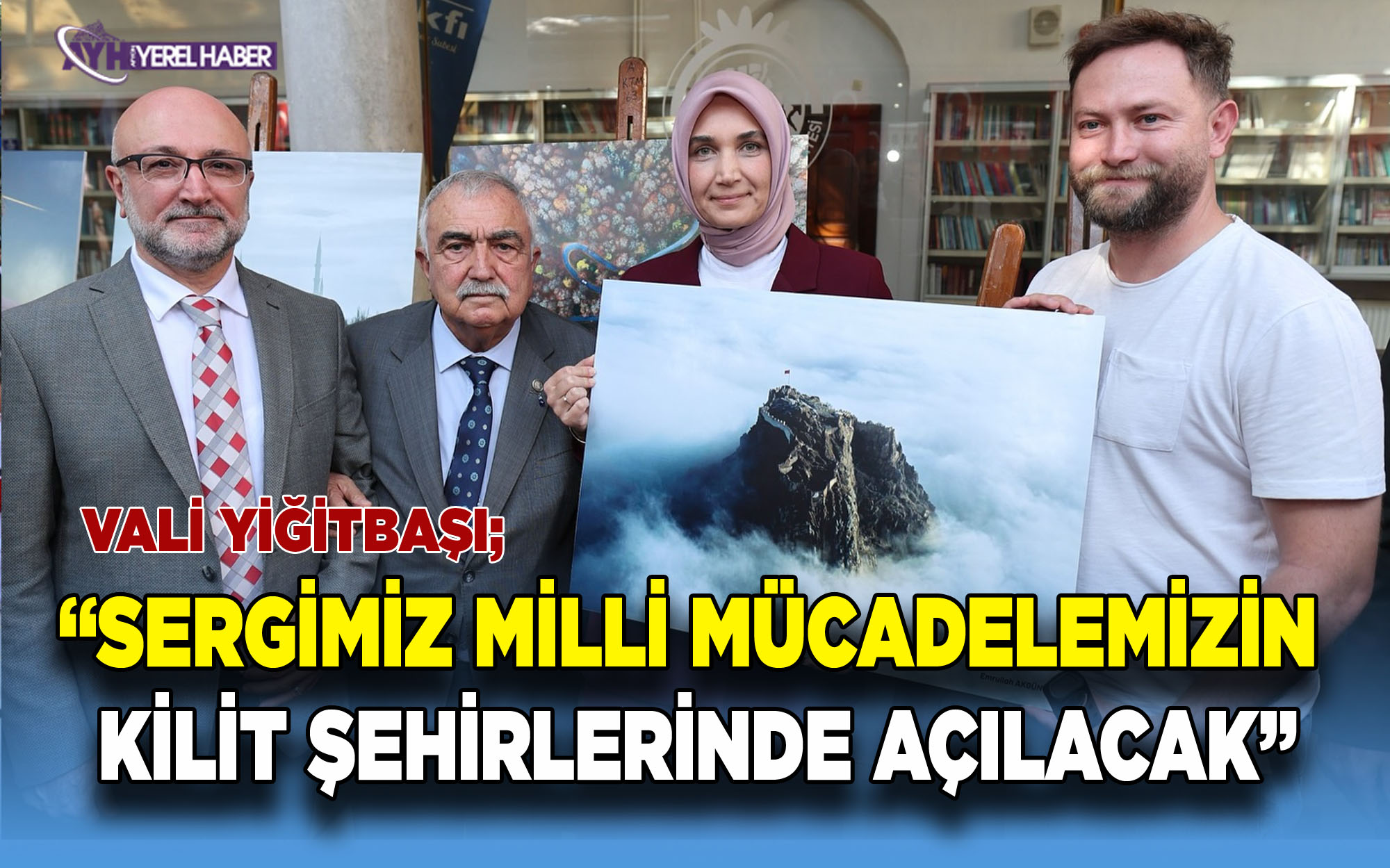 7. Etem Tem Fotoğraf Sergisi açıldı: “Sergimiz Milli Mücadelemizin Kilit Şehirlerinde Açılacak”