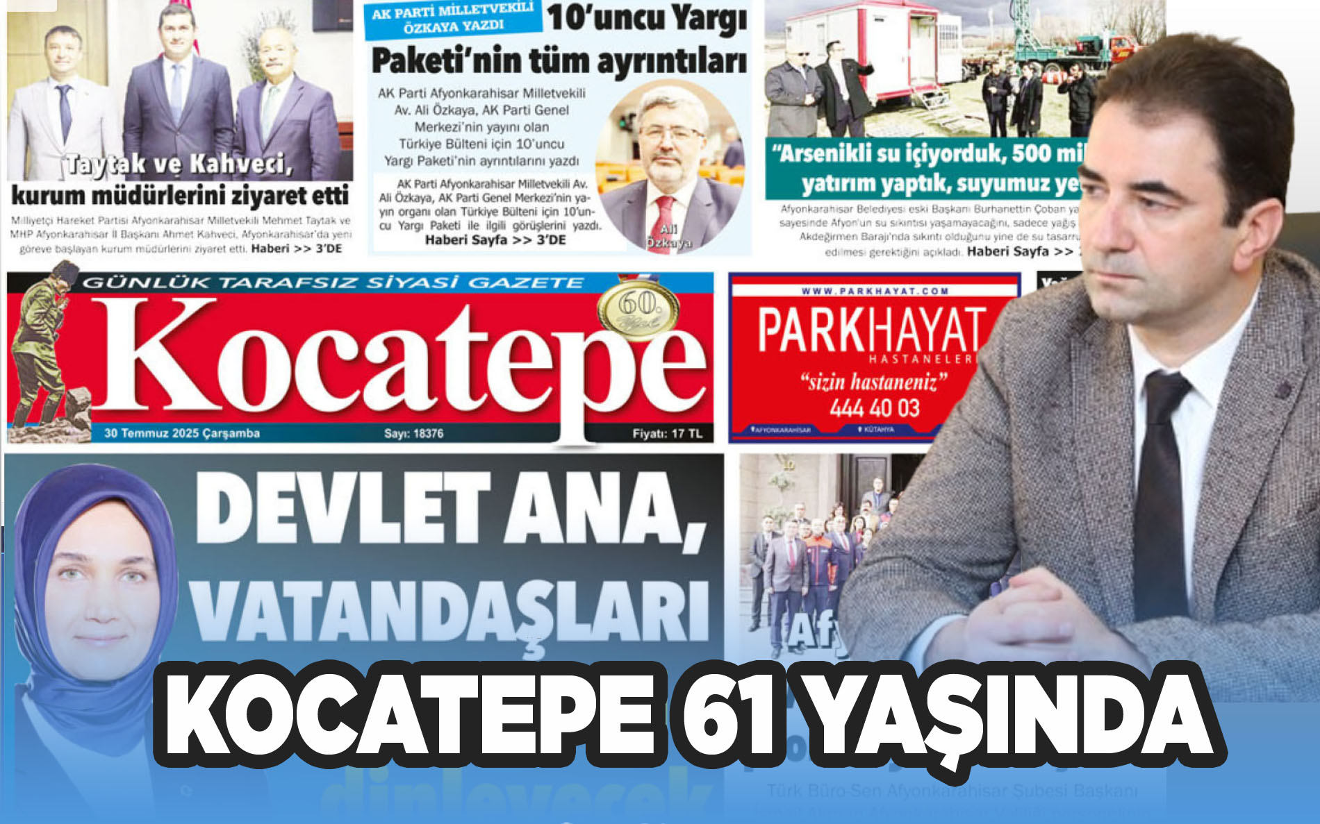 Kocatepe Gazetesi 61 yaşında
