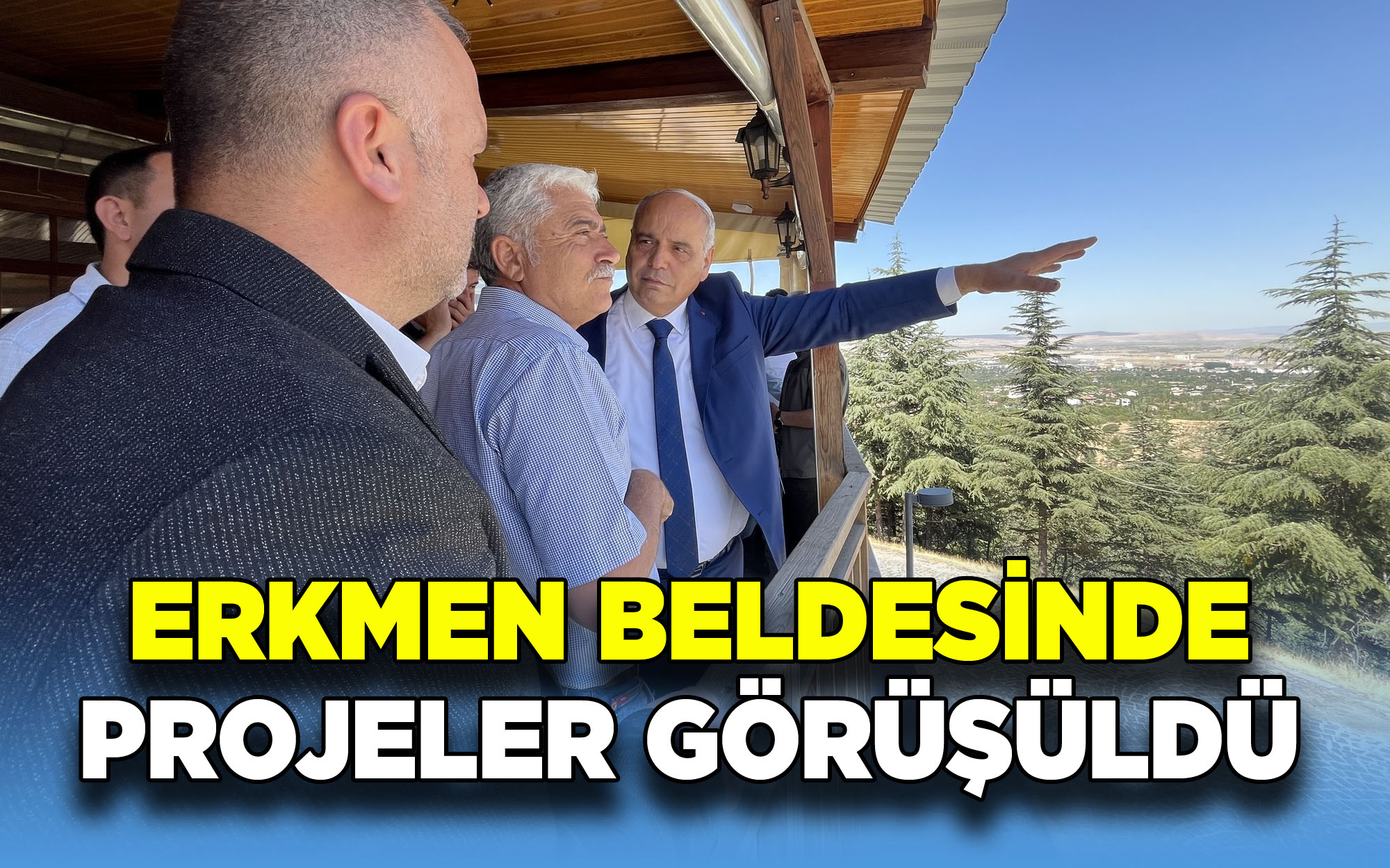 Erkmen beldesinde projeler görüşüldü