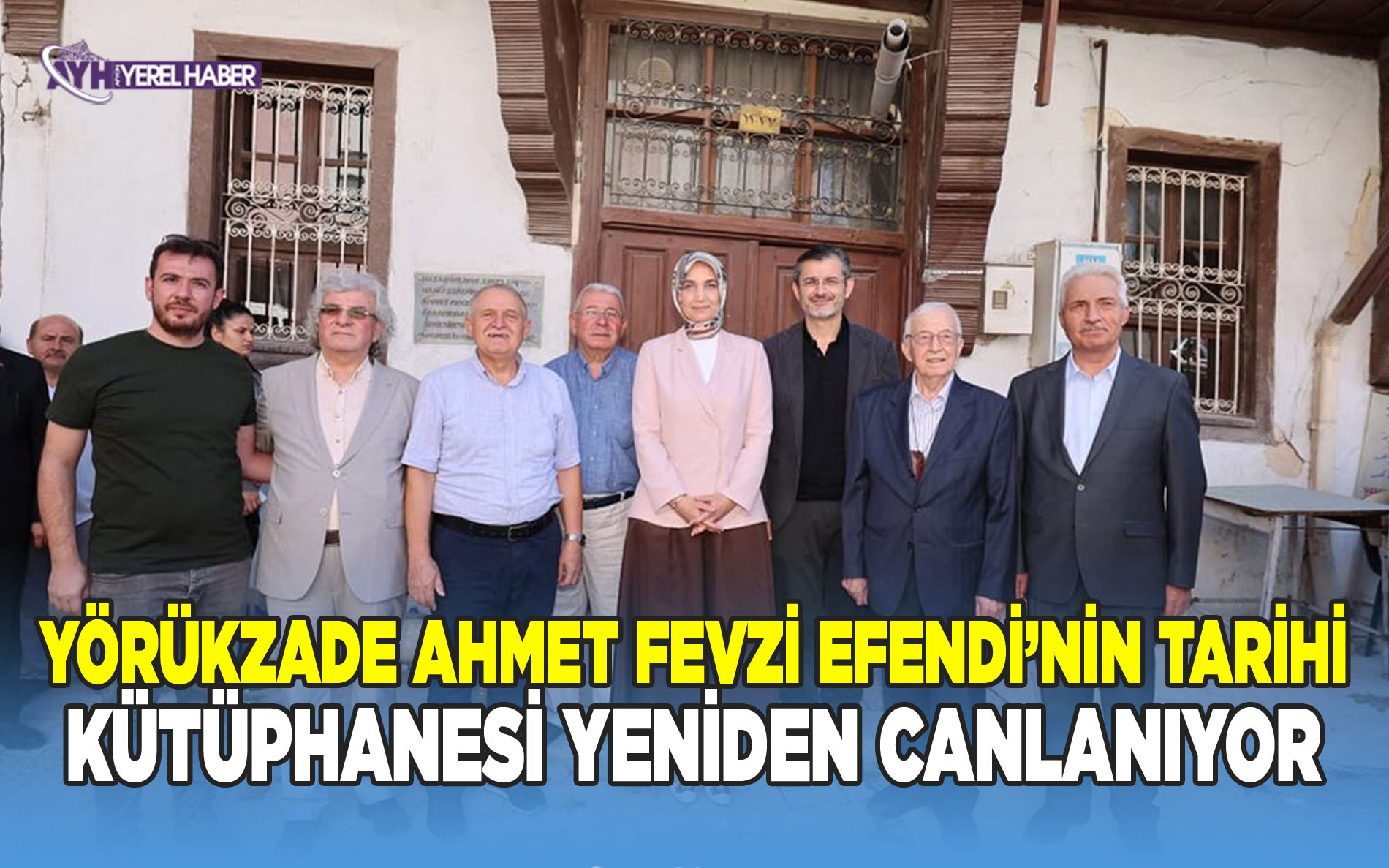 Yörükzade Ahmet Fevzi Efendi’nin Tarihi Kütüphanesi Yeniden Canlanıyor