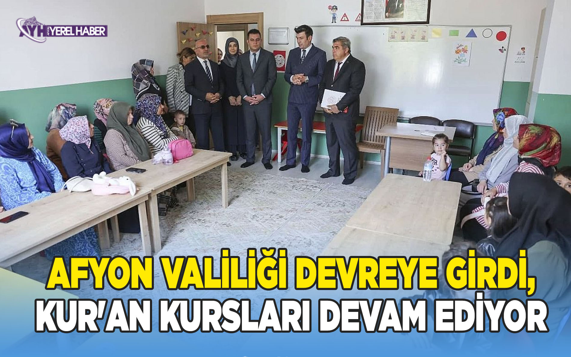 Afyon Valiliği Devreye Girdi, Kur'an Kursları Devam Ediyor