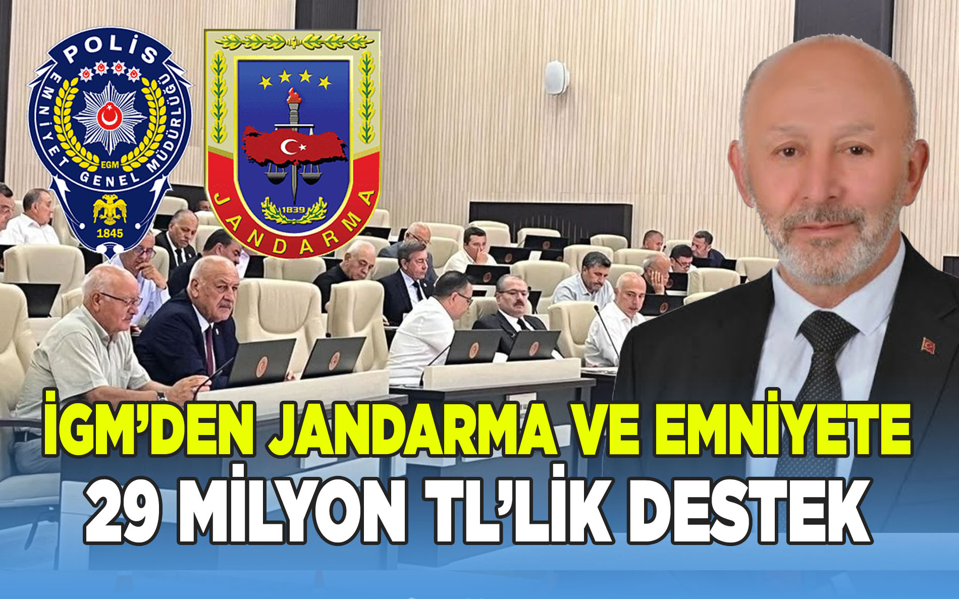 Afyonkarahisar İl Genel Meclisinden Jandarma ve Emniyete 29 Milyon Tl’lik Destek