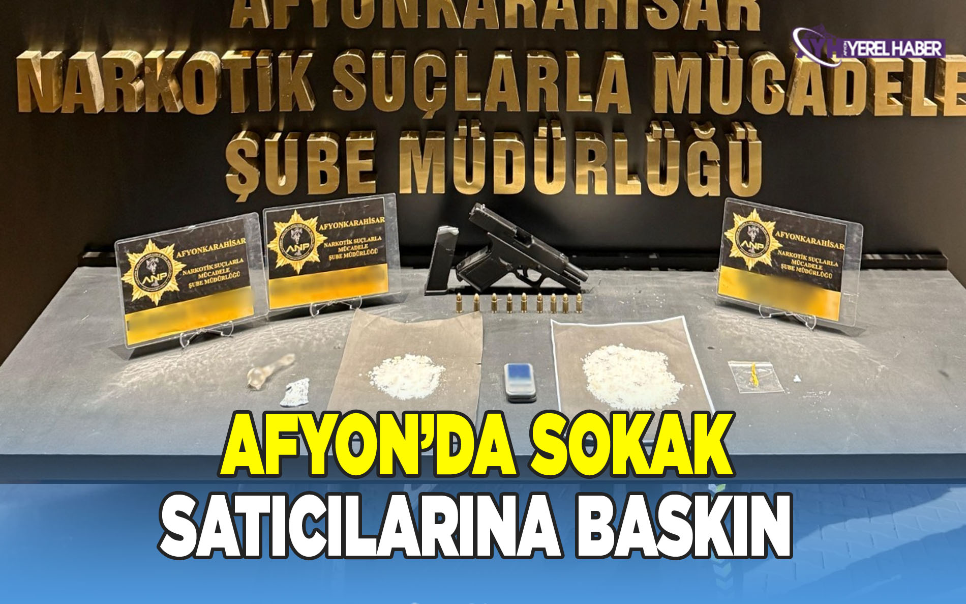 Afyon'da Sokak Satıcılarına Şok Baskın!