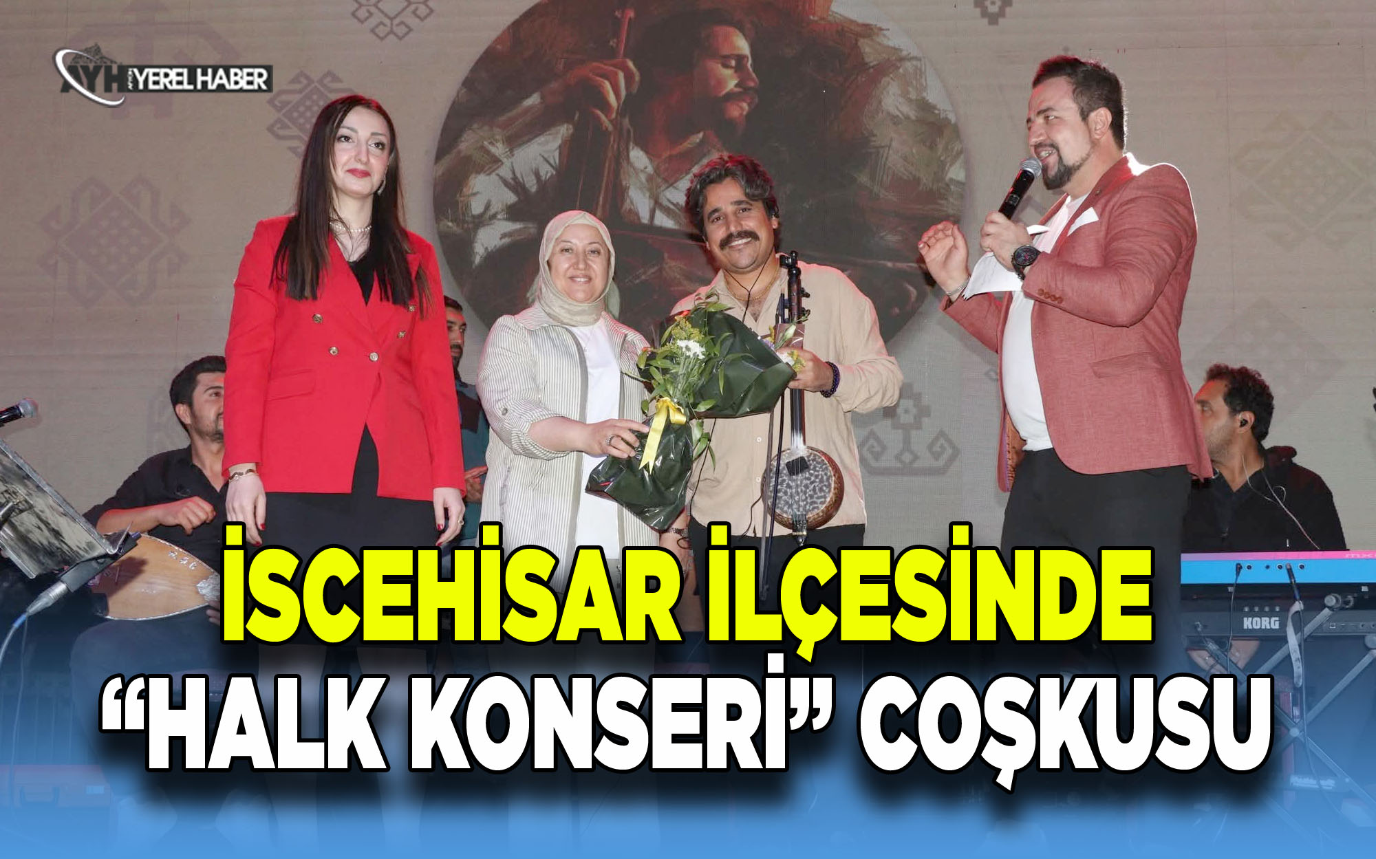 İscehisar’da “Halk Konseri” Coşkusu