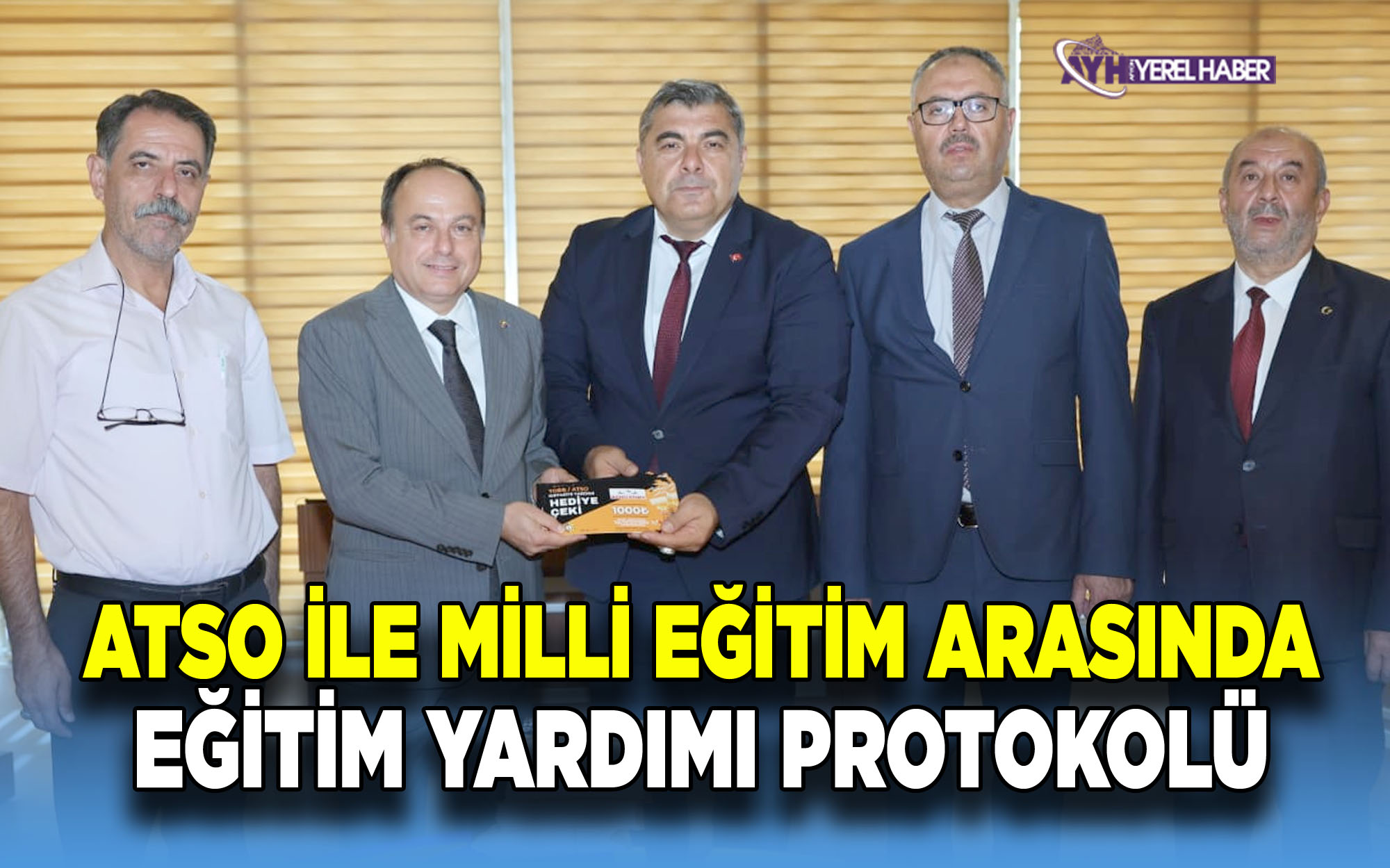 ATSO ile Mille Eğitim arasında Eğitim Yardımı Protokolü