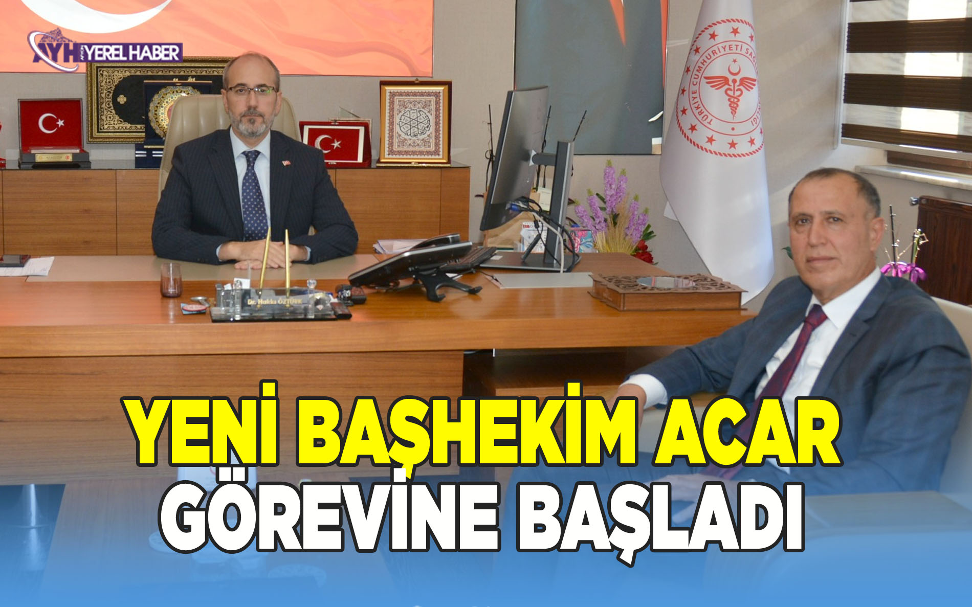 Yeni Başhekim Osman Acar görevine başladı