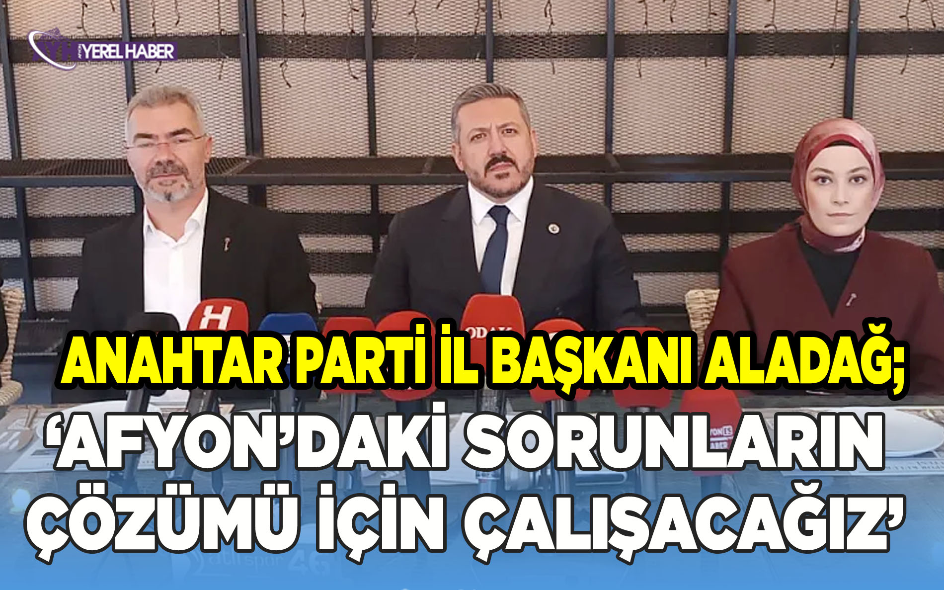 Anahtar Parti Afyon'un çözüm sorunlar için kolları sıvadı
