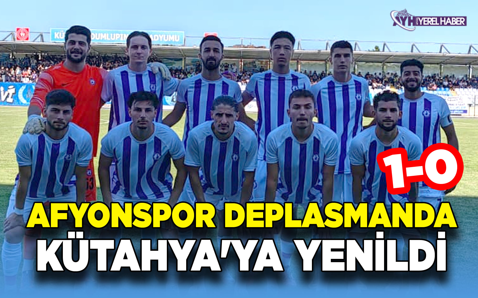 Afyonspor Deplasmanda Kütahya'ya Yenildi