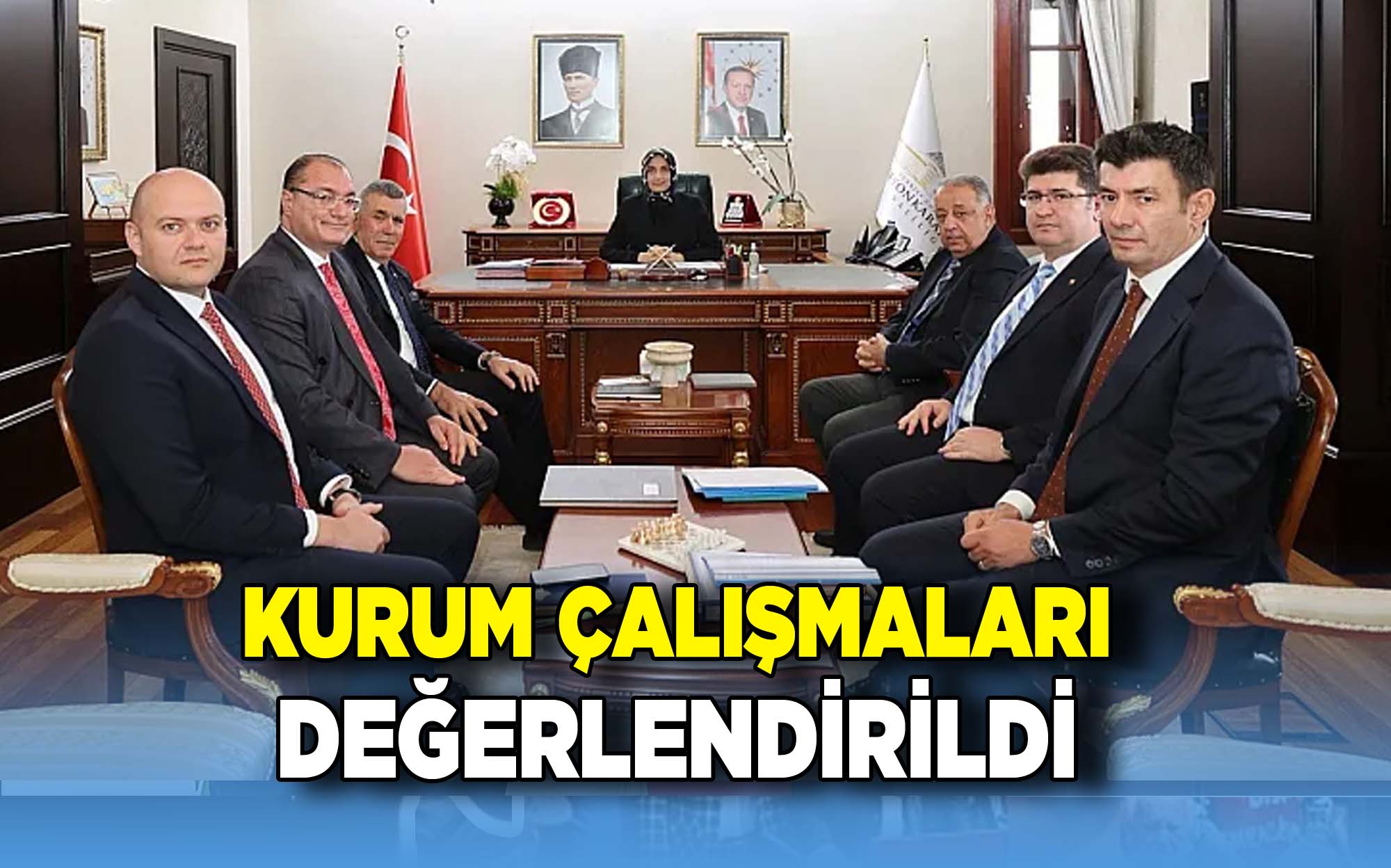 Afyon'da Kurum çalışmaları değerlendirildi