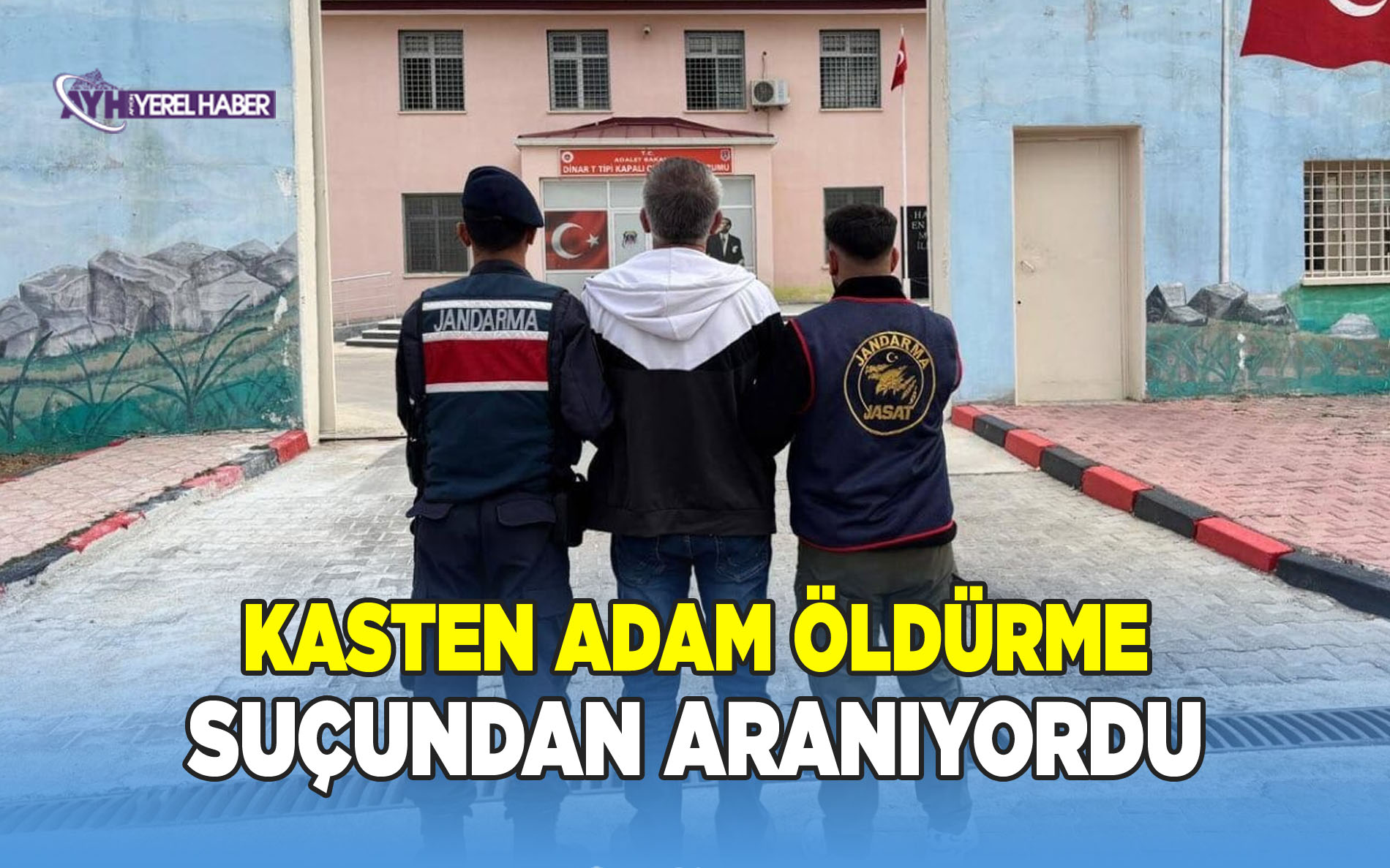 Afyon'da adam öldürme suçundan aranan şahıs yakalandı