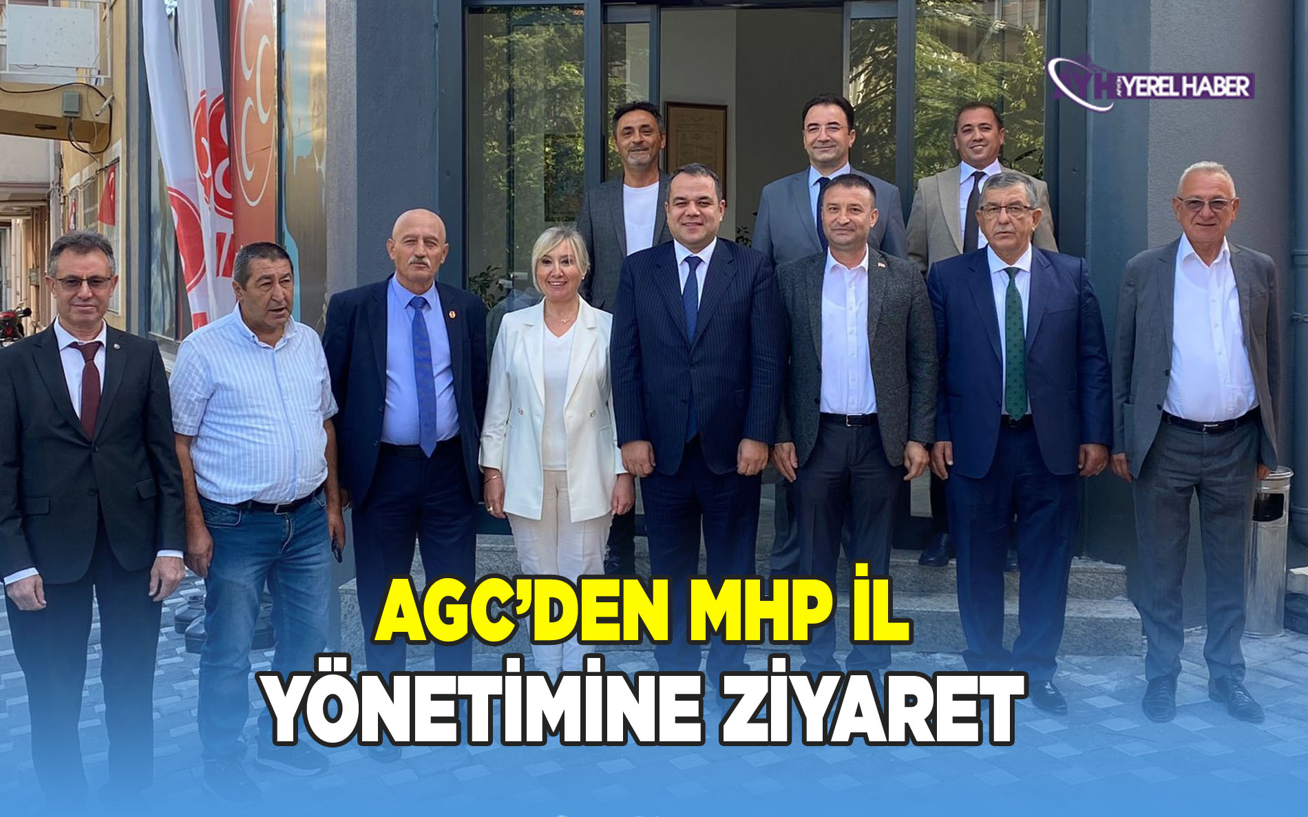 AFYON GAZETECİLER CEMİYETİ’NDEN MHP İL BAŞKANI AHMET KAHVECİ’YE ZİYARET