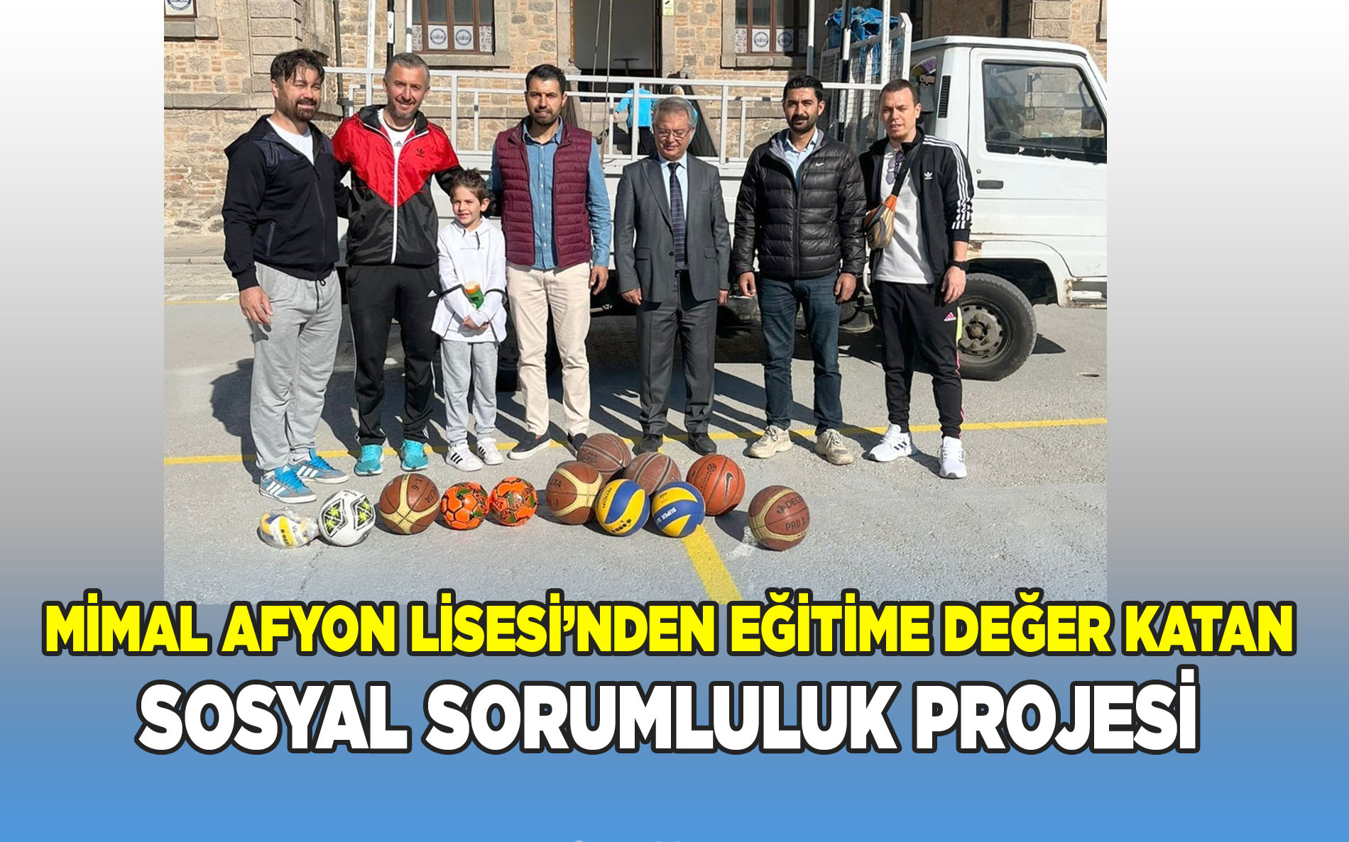 MİMAL Afyon Lisesi’nden Eğitime Değer Katan Sosyal Sorumluluk Projesi