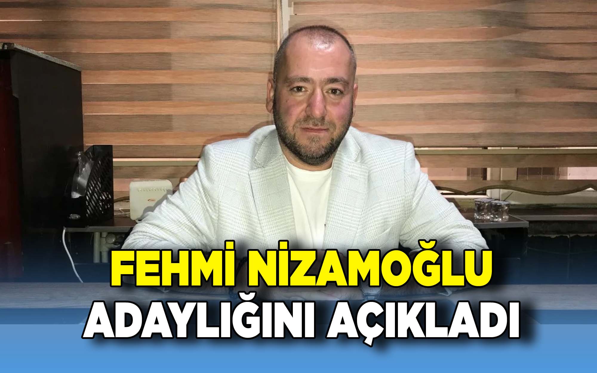 Fehmi Nizamoğlu, Kahveciler Odası Başkanlığına Adaylığını Açıkladı