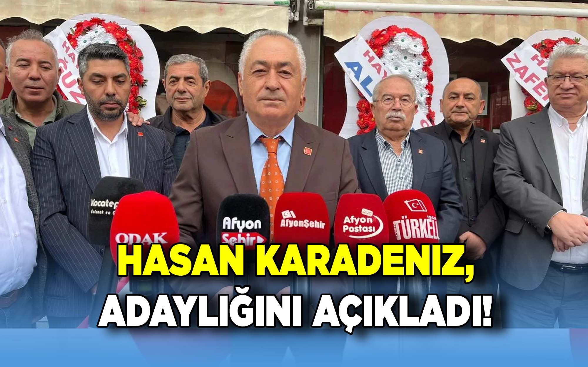 Hasan Karadeniz, CHP İl Başkanlığına Adaylığını Açıkladı!