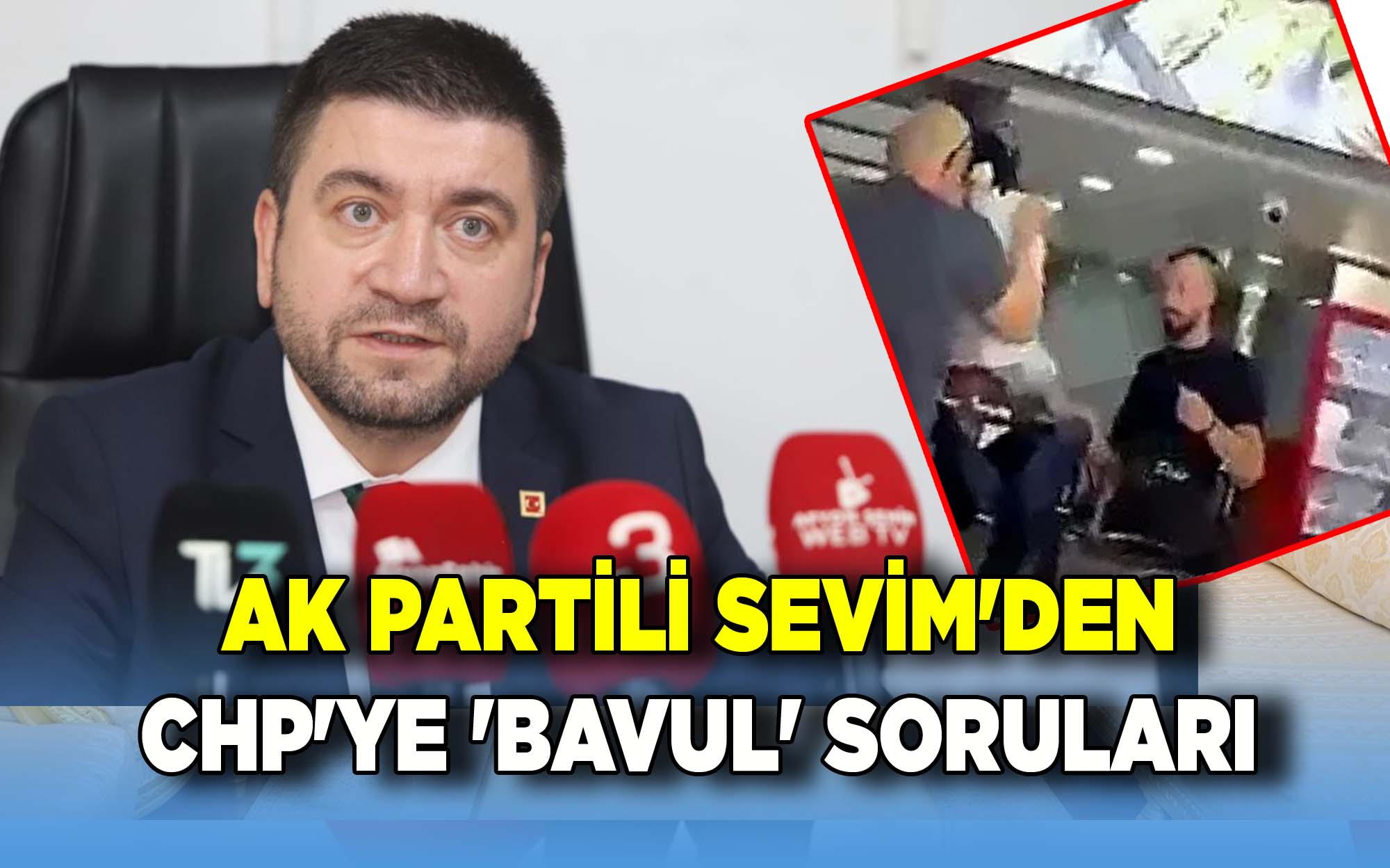 AK Partili Sevim'den CHP'ye 'Bavul' Soruları