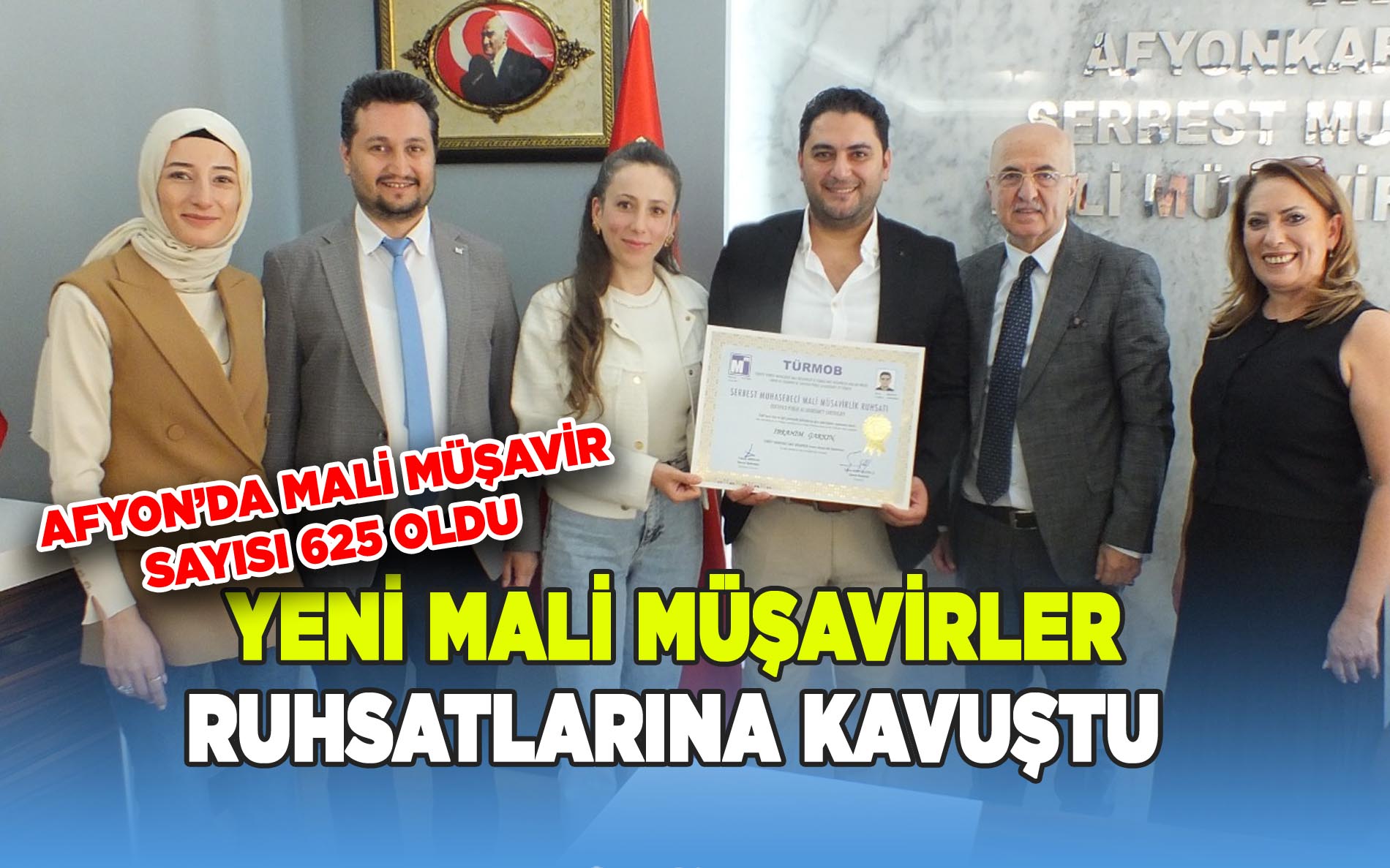 Yeni Mali Müşavirler Ruhsatlarına kavuştu