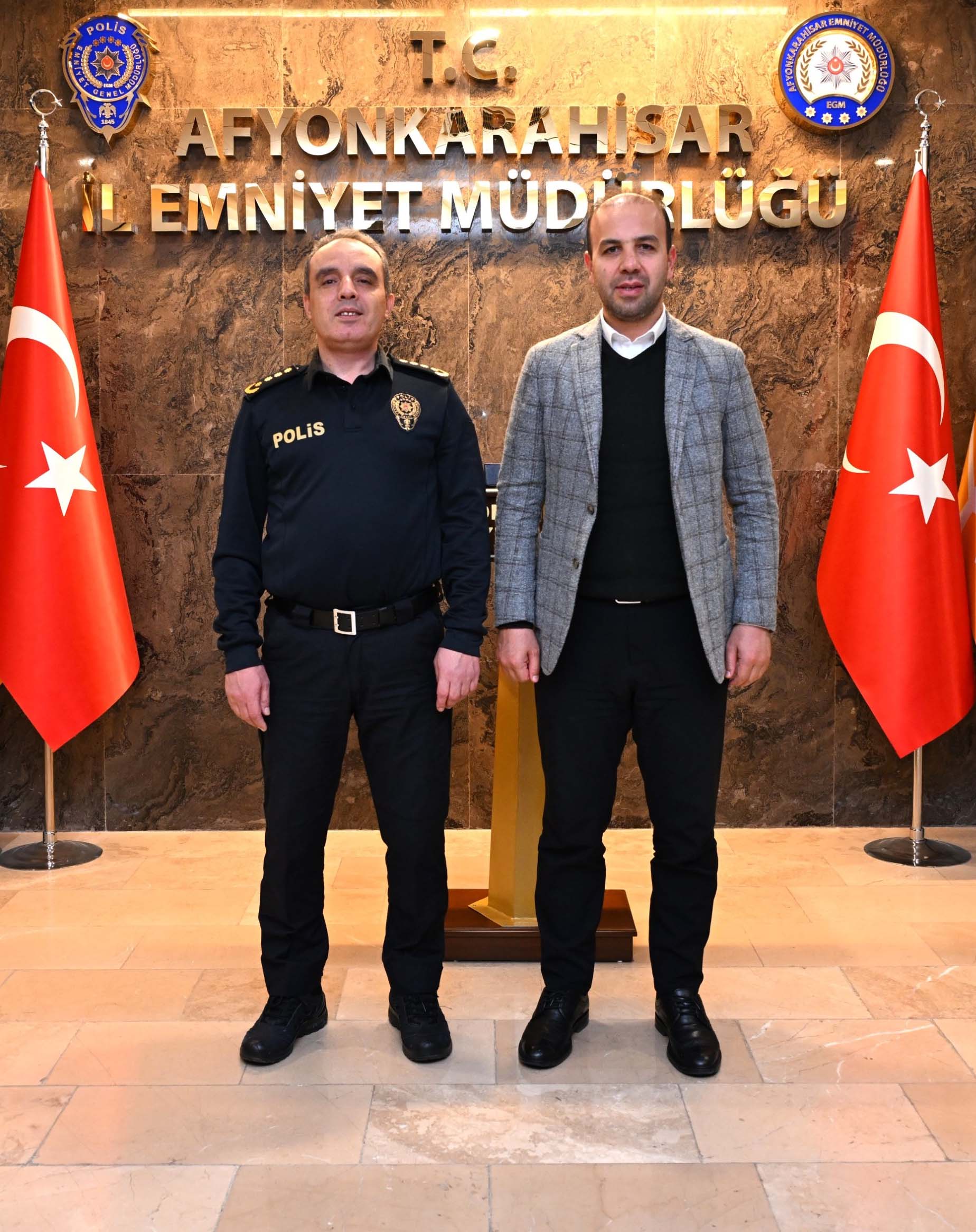 AK Parti Milletvekili Selim Gültekin, Niğde Emniyet Müdürü'nü Ziyaret Etti