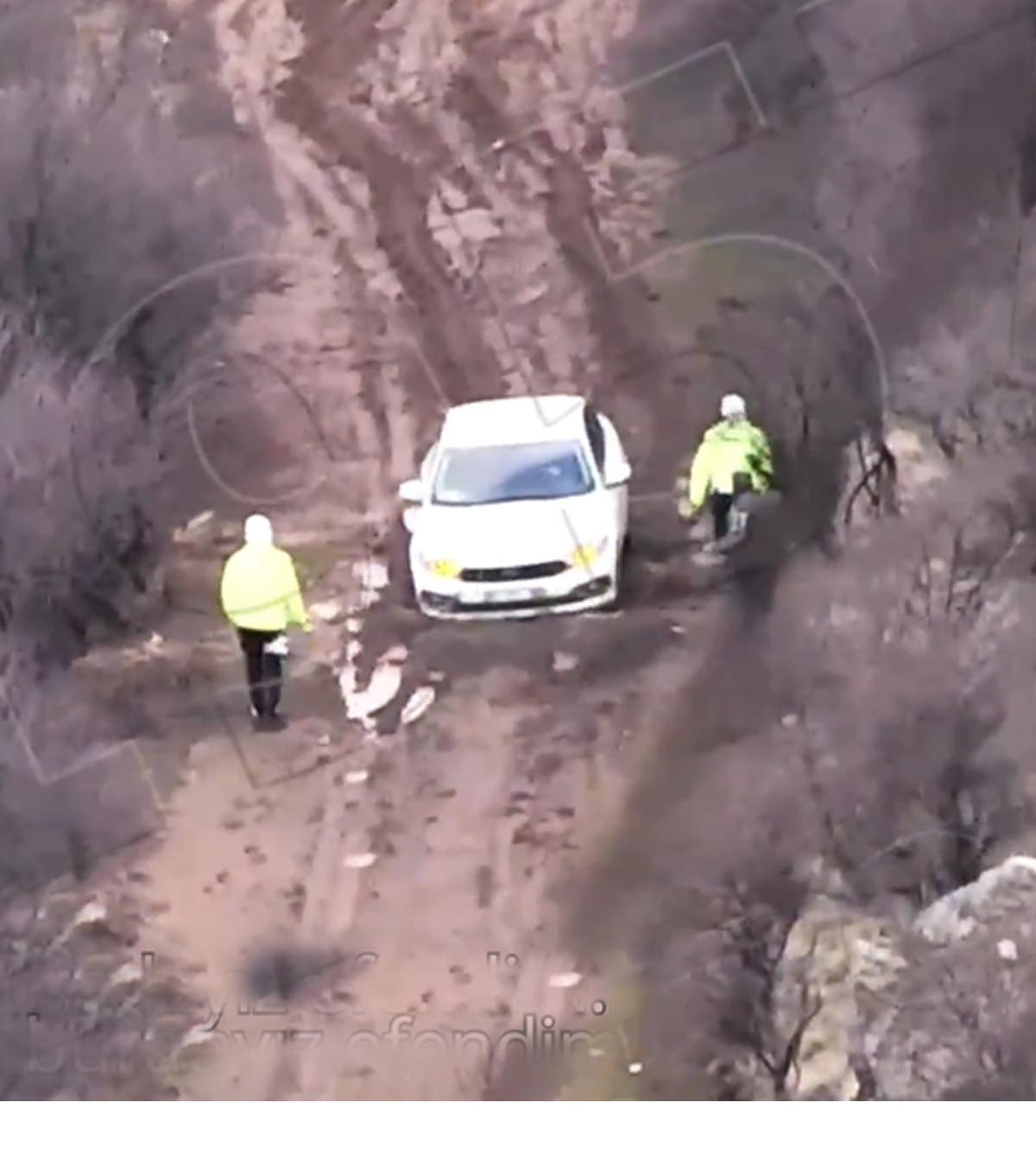 Trafik Polisinden Zorlu Şartlarda Örnek Kurtarma Operasyonu