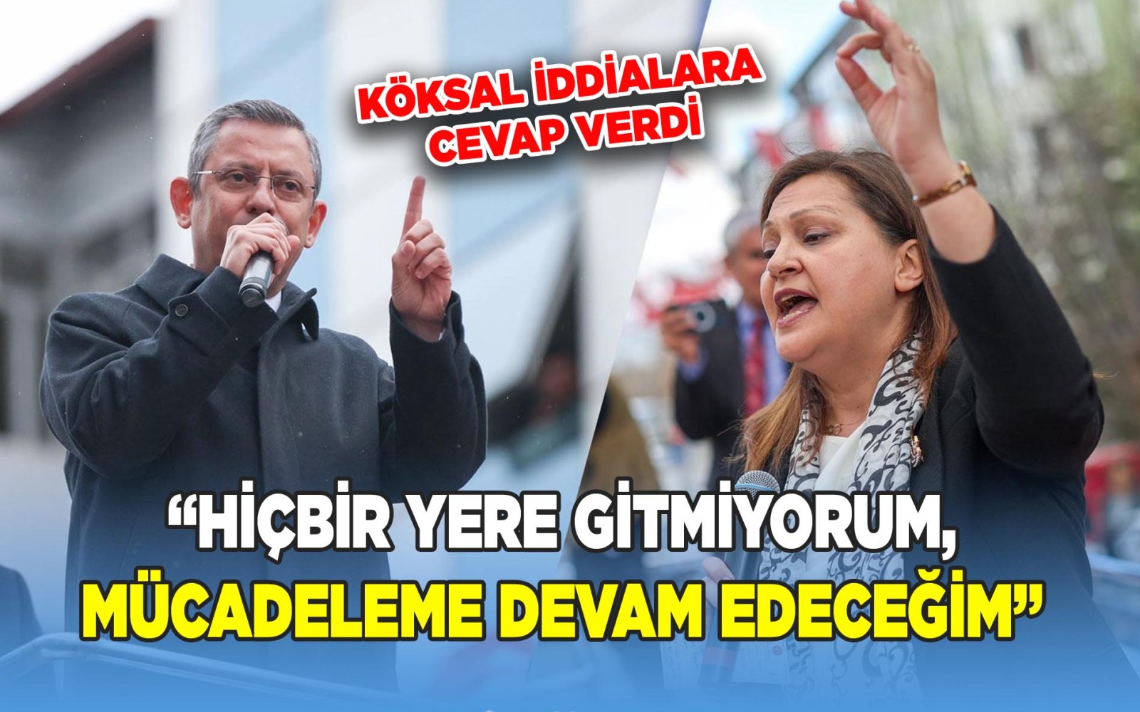 Burcu Köksal, “Hiçbir Yere Gitmiyorum, Mücadeleme Devam Edeceğim”