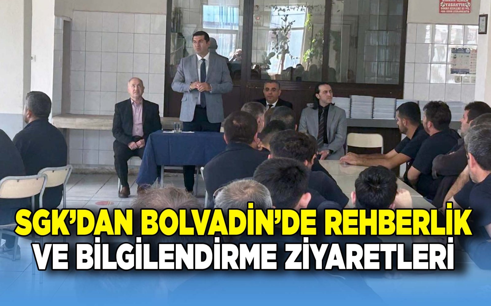 SGK’dan Bolvadin’de Rehberlik ve Bilgilendirme Ziyaretleri