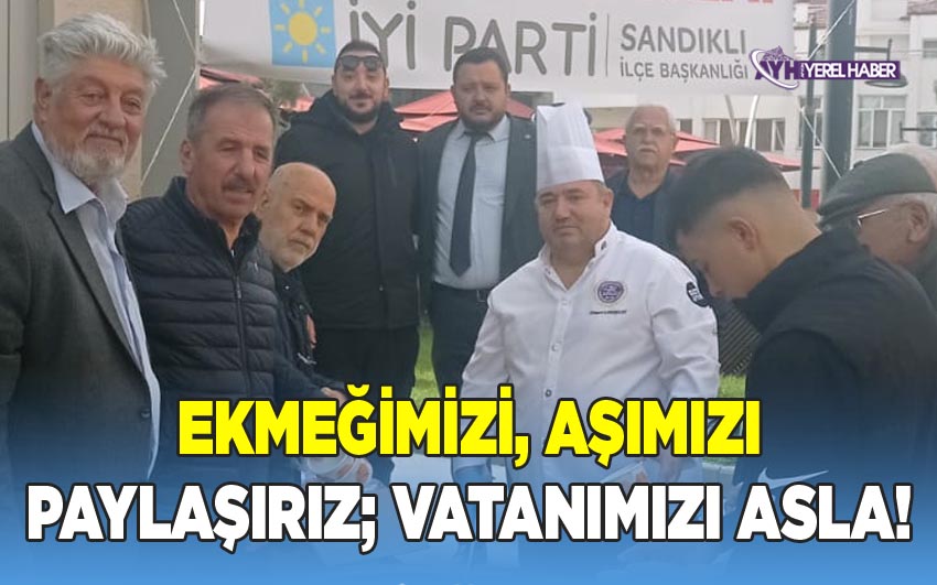 Sandıklı İlçesinde İYİ Parti’den Anlamlı Etkinlik
