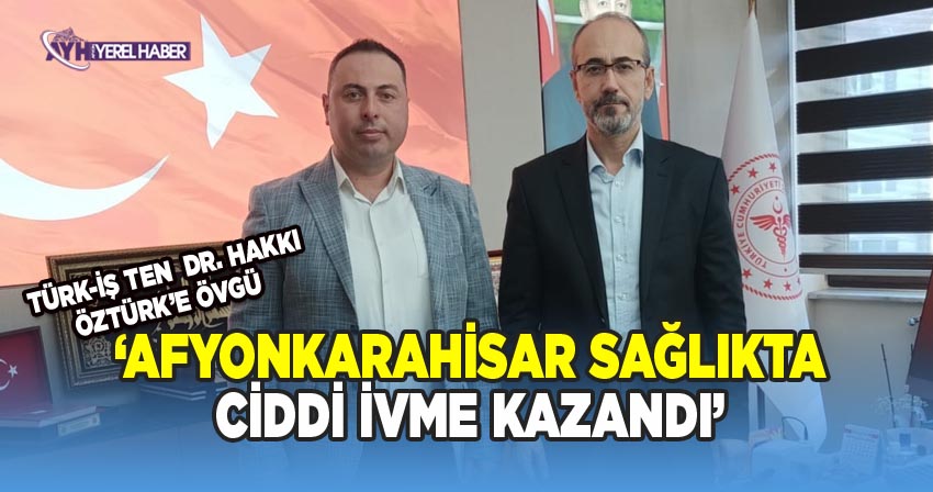 Türk-İş'ten Hakkı Öztürk'e ziyaret