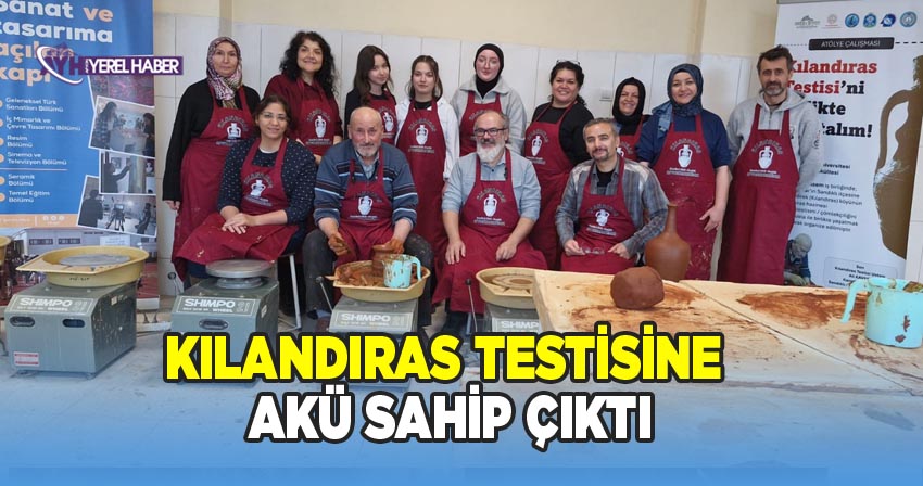 Kılandıras testisine AKÜ sahip çıktı
