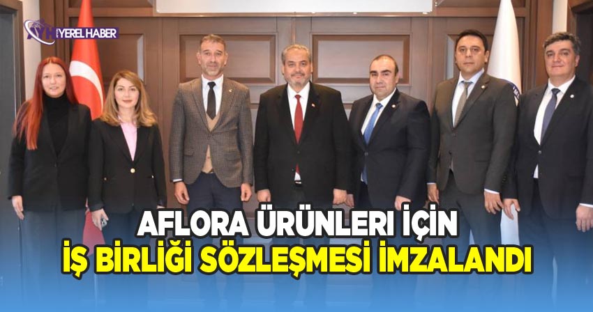 AFLORA Ürünleri İçin Afyonkarahisar Eczacı Odası ile İş Birliği Sözleşmesi İmzalandı