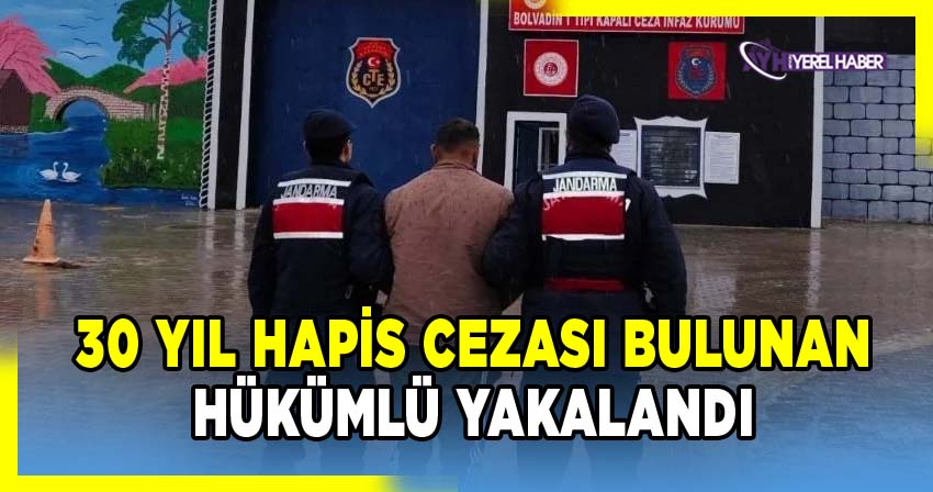 Afyonkarahisar'da 30 Yıl Hapis Cezası Bulunan Hükümlü Yakalandı