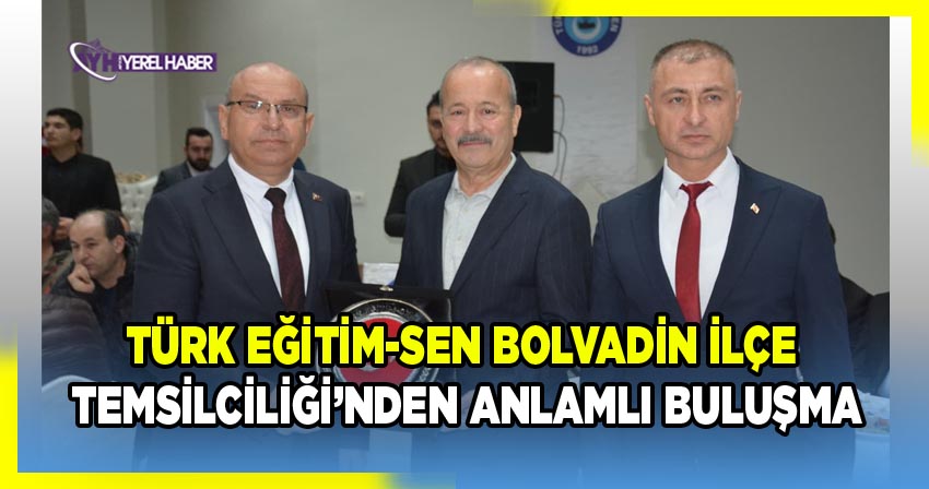 Türk Eğitim-Sen Bolvadin İlçe Temsilciliği’nden anlamlı buluşma