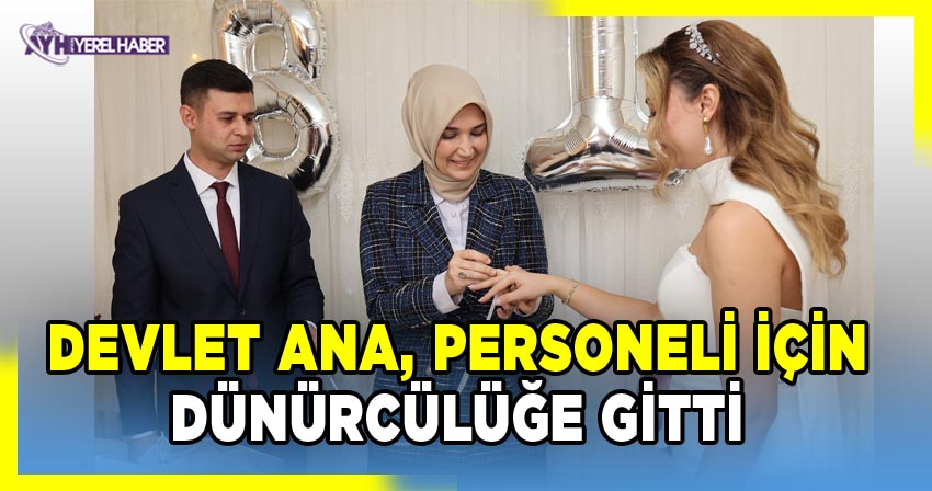 Vali Yiğitbaşı, personeli için dünür gitti