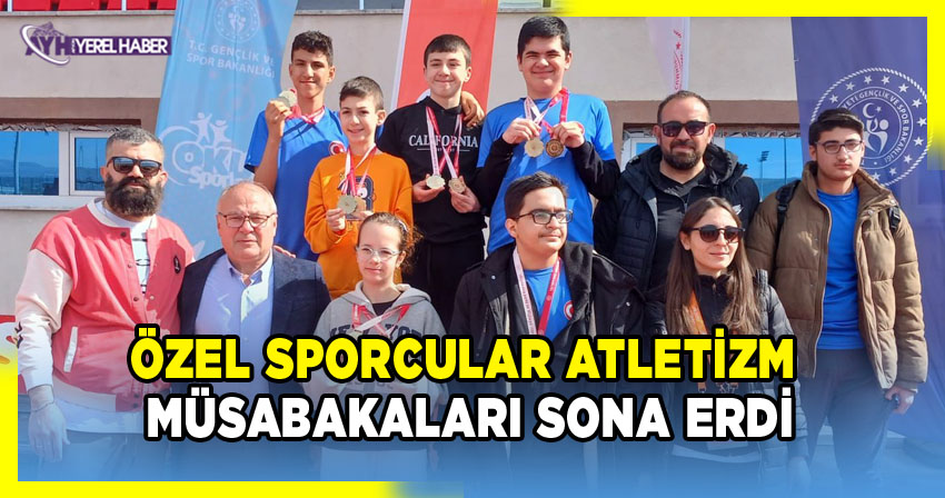 Afyonkarahisar’da Okul Sporları Özel Sporcular Atletizm Müsabakaları Sona Erdi