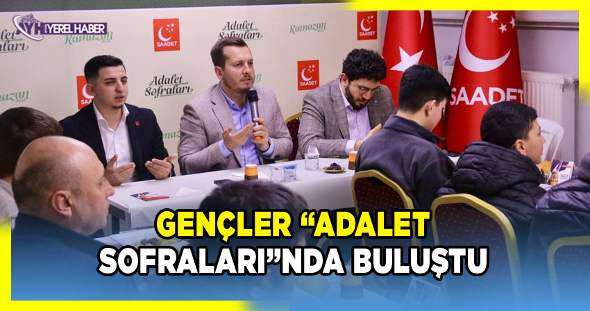 Gençler “Adalet Sofraları”nda Buluştu